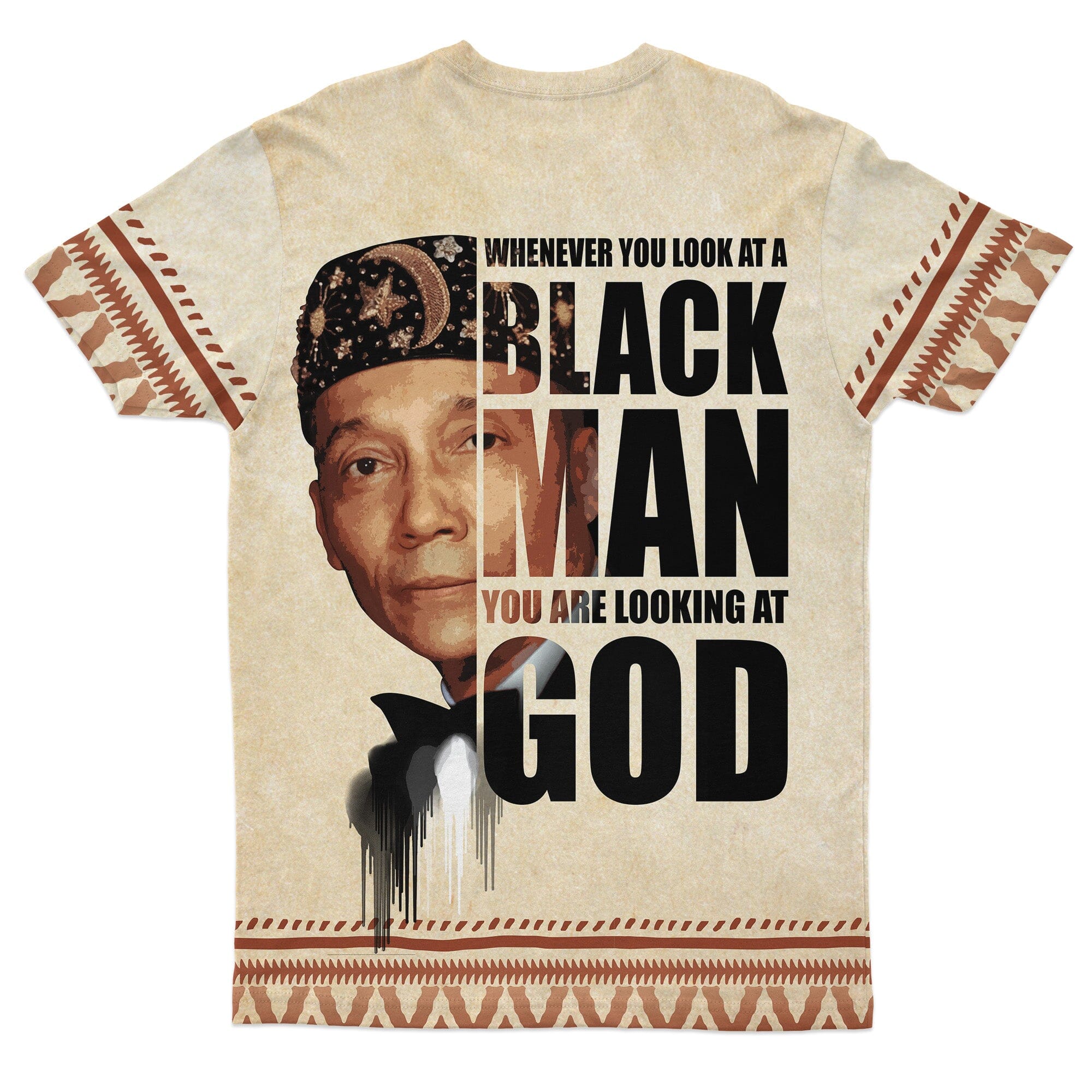 The Most Honorable Elijah Muhammad T-shirt AOP Tee Tianci 