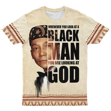 The Most Honorable Elijah Muhammad T-shirt AOP Tee Tianci 