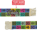 Multi Color Adinkra Symbols Scarf Scarf Tianci 