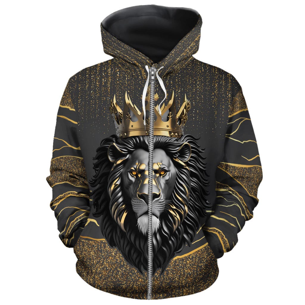 【関税&送料込】Golden  Liived-In Effect Hoodie Goldleopardziphoodiefront.png?