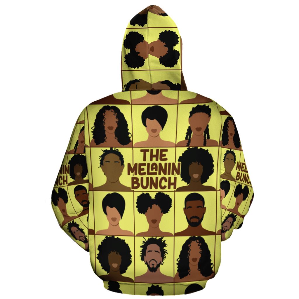 The Melanin Bunch All-over Hoodie Hoodie Tianci 