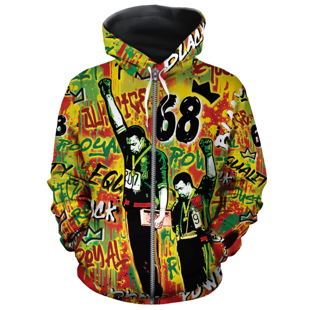 68 Graffiti All-over Hoodie Hoodie Tianci Zip S 