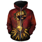 Roots Of The Fist All-over Hoodie Hoodie Tianci 
