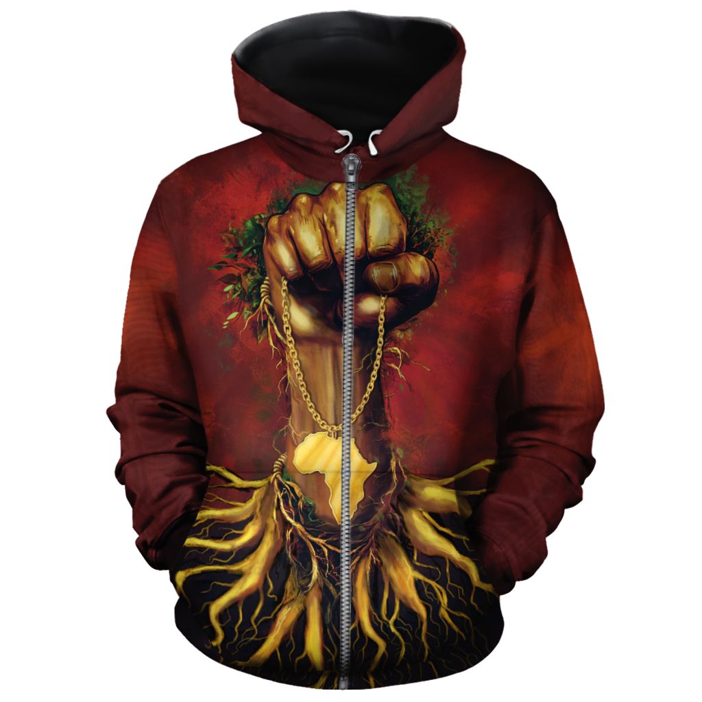 Roots Of The Fist All-over Hoodie Hoodie Tianci 