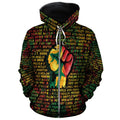 Name Fists All-over Hoodie Hoodie Tianci Zip S 