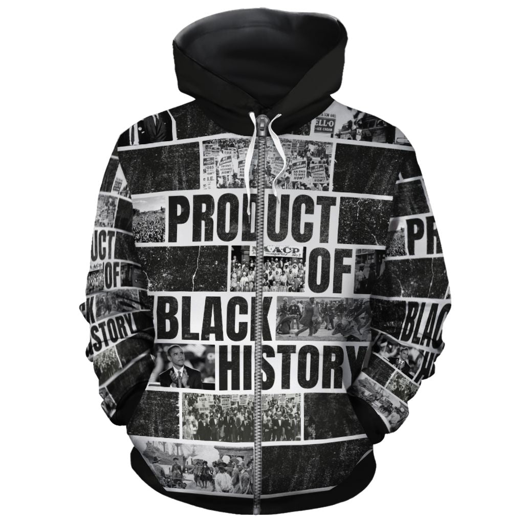 Product Of Black History All-over Hoodie Hoodie Tianci Zip S 