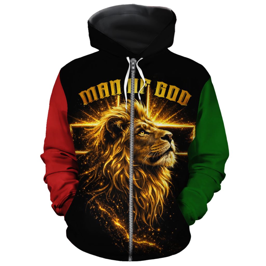 Man of God All-over Hoodie Hoodie Tianci Zip S 