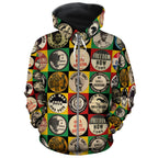Civil Rights Buttons All-over Hoodie Hoodie Tianci 
