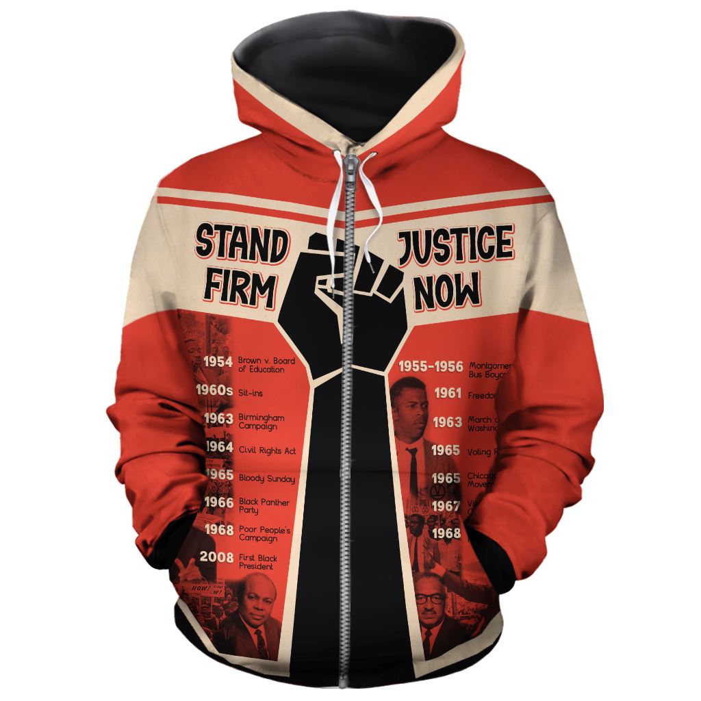 Roots of Resistance All-over Hoodie Hoodie Tianci 
