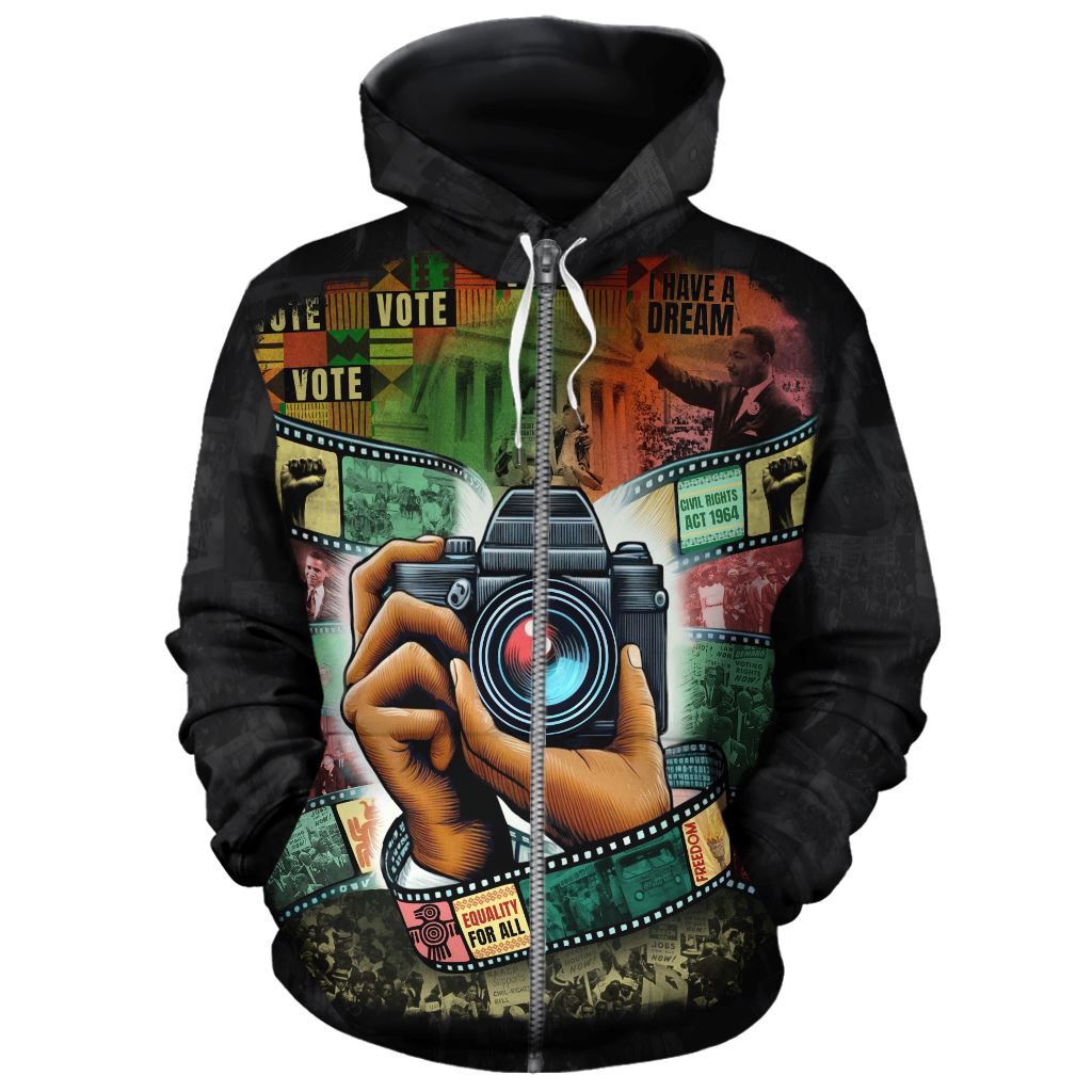 Heritage in Frames All-over Hoodie Hoodie Tianci Zip S 