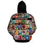 Black Herstory All-over Hoodie Hoodie Tianci 