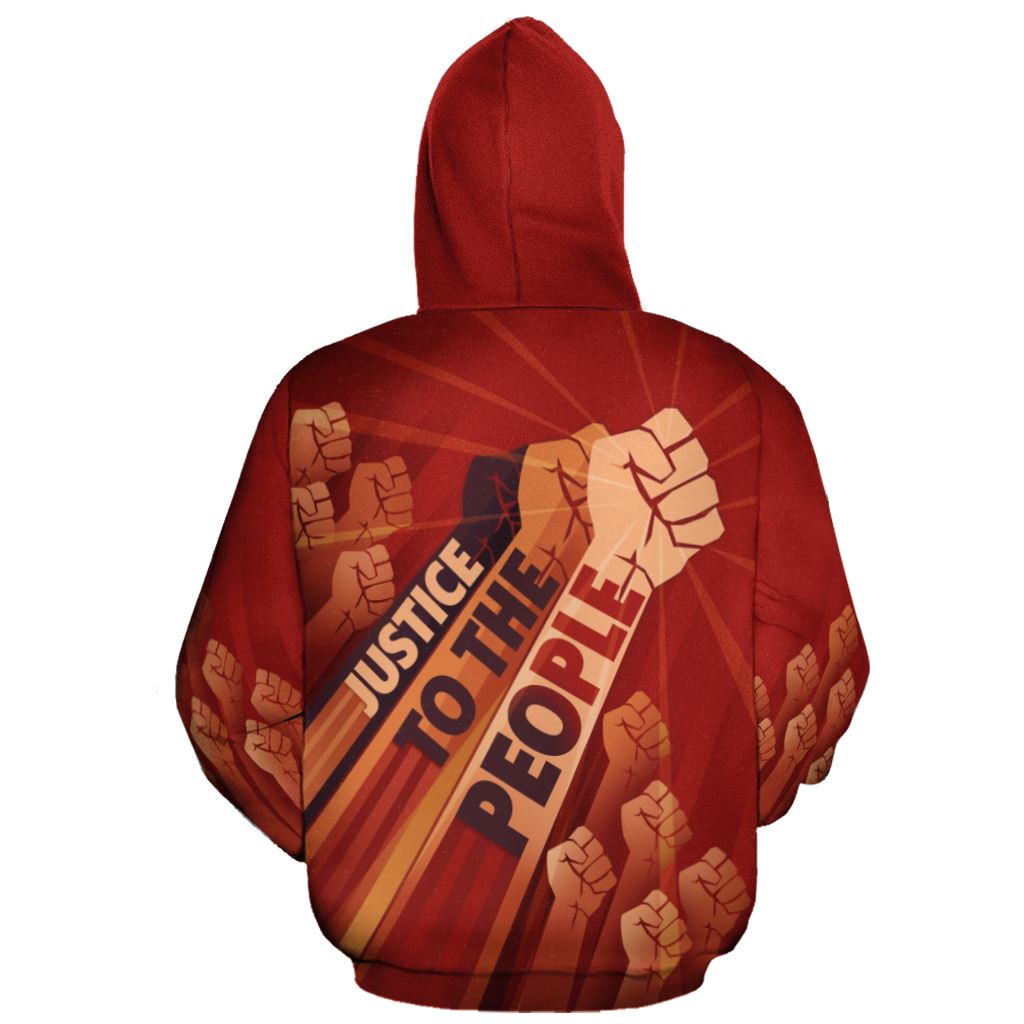 Justice To The People All-over Hoodie Hoodie Tianci 