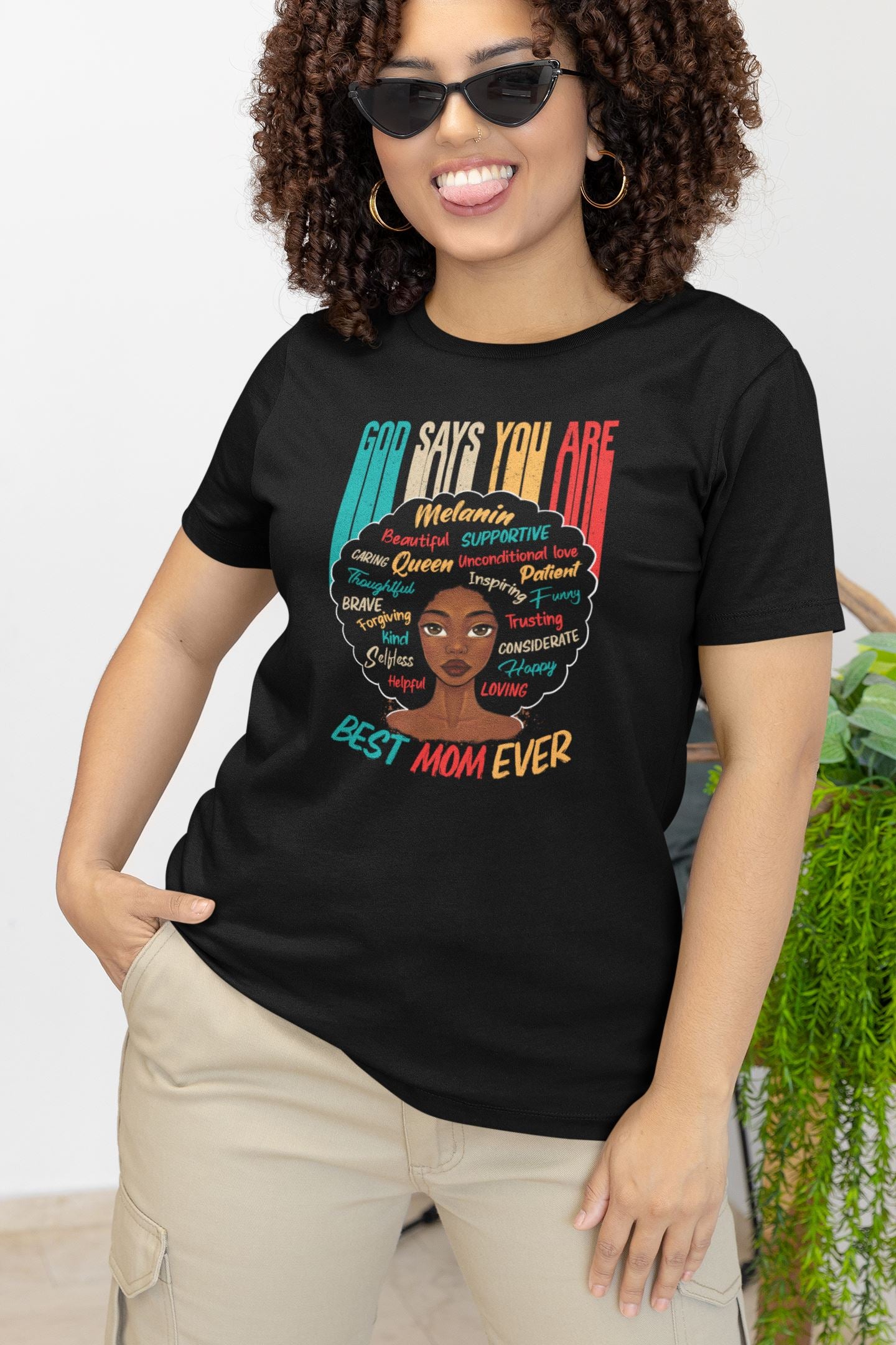 God Says You Are Best Mom Ever T-shirt Apparel Gearment 