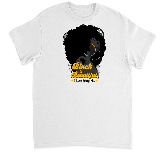 Black Is Beautiful T-shirt Apparel Gearment Budget-friendly - Sturdy & Reliable White S