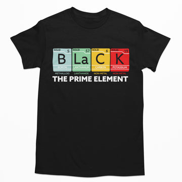 The Black Prime Element T-shirt Apparel Gearment 