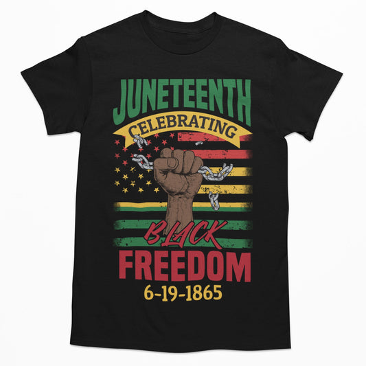 Black Freedom Since 1865 Juneteenth T-Shirt