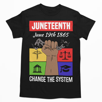 Juneteenth Justice T-Shirt Apparel Gearment 