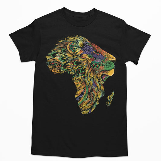 Lion African Pattern T-shirt