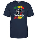 Property Of Nobody Juneteenth T-shirt Apparel Gearment Unisex T-Shirt Navy S