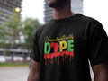 Unapologetically Dope Embroidered T-shirt Embroidered T-shirt Hubfulfill Black S 