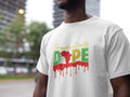 Unapologetically Dope Embroidered T-shirt Embroidered T-shirt Hubfulfill White S 