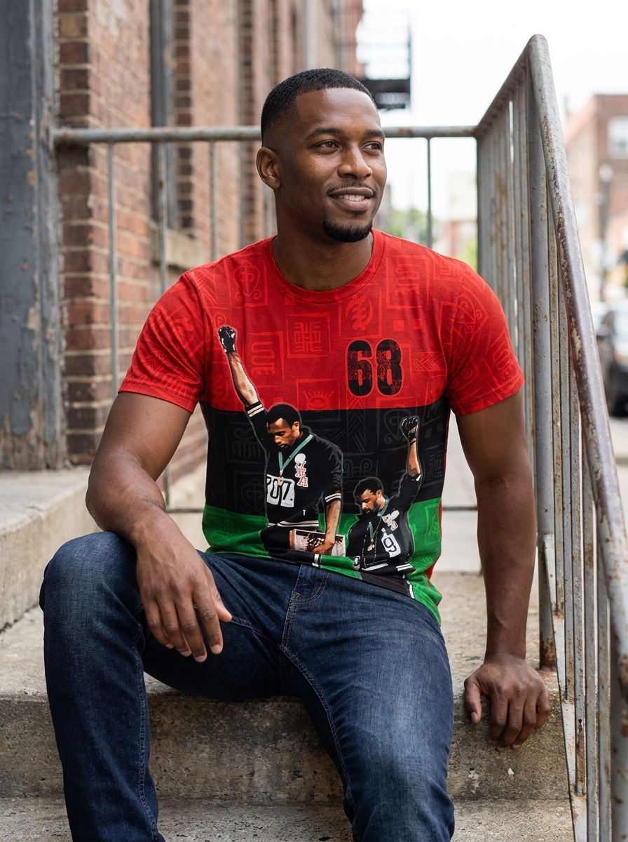 68 Olympics T-shirt AOP Tee Tianci 
