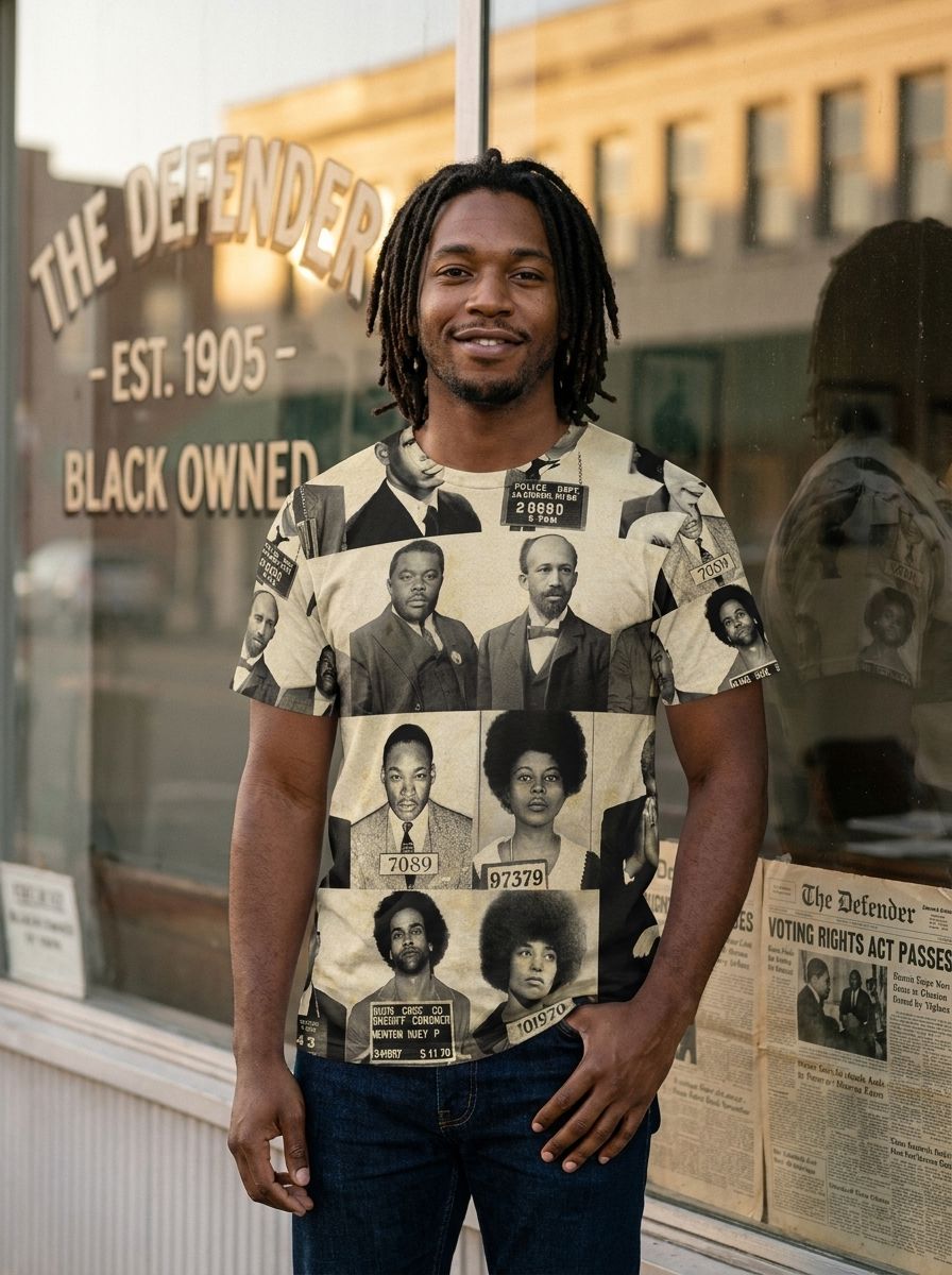 Civil Rights Leaders T-shirt AOP Tee Tianci S 