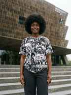 Black Power Image T-shirt AOP Tee Tianci 