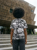 Black Power Image T-shirt AOP Tee Tianci 
