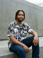Black Power Image T-shirt AOP Tee Tianci 