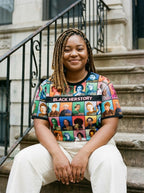 Black Herstory T-shirt AOP Tee Tianci 