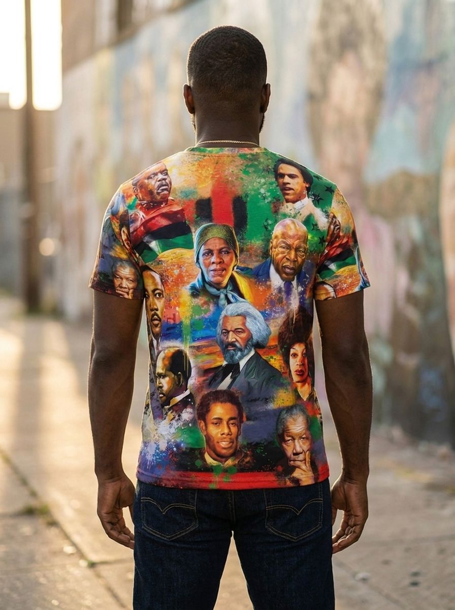 Civil Rights Moments T-shirt AOP Tee Tianci 