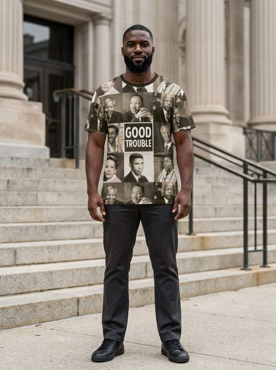 Good Trouble T-shirt AOP Tee Tianci 