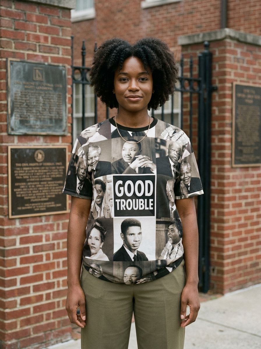 Good Trouble T-shirt AOP Tee Tianci 