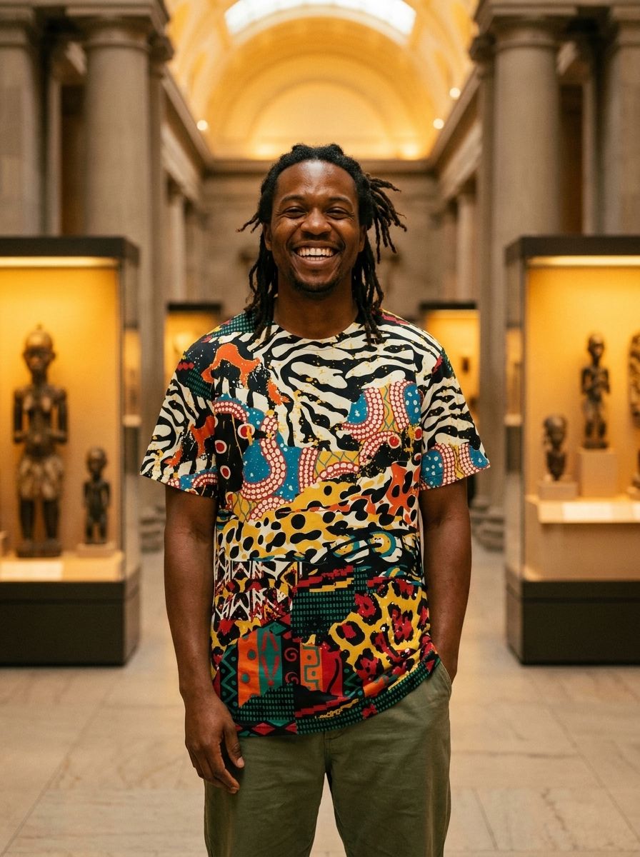 African Patchwork 2 T-shirt AOP Tee Tianci 