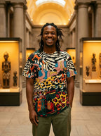 African Patchwork 2 T-shirt AOP Tee Tianci 
