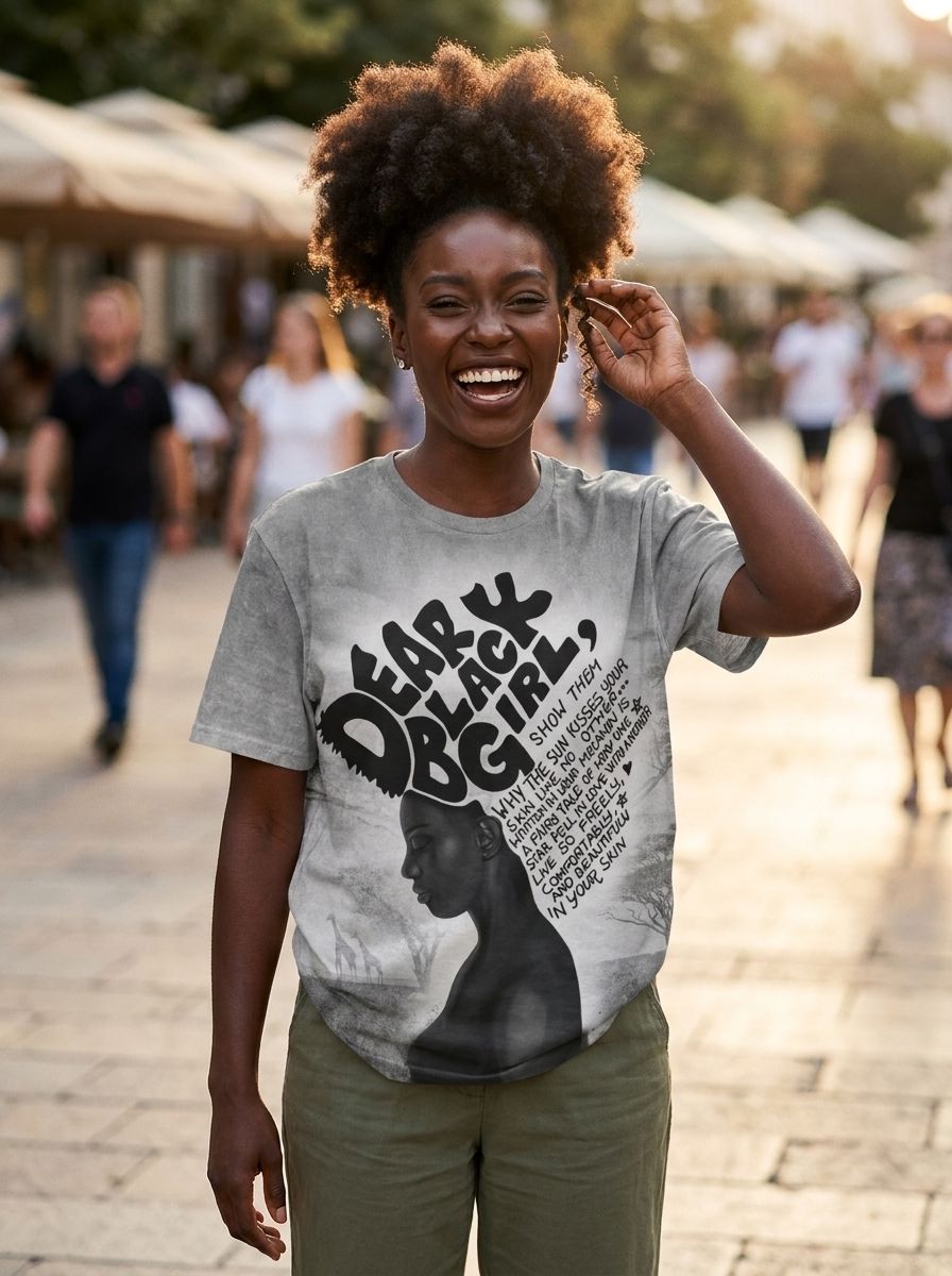 Dear Black Girl T-shirt | African American Clothing – Melaninful