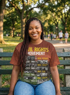 Civil Rights Movement T-shirt AOP Tee Tianci 
