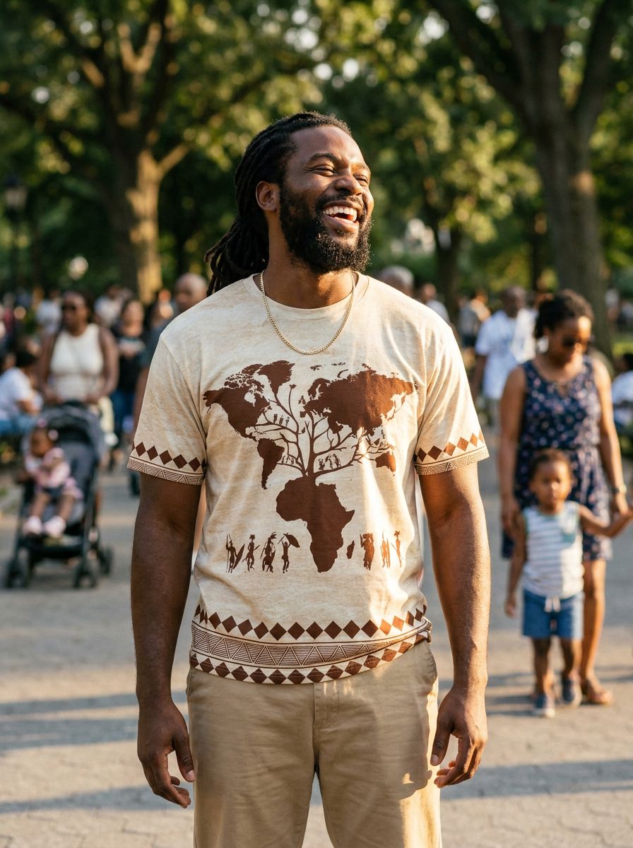 Root Africa T-shirt 1 – Melaninful