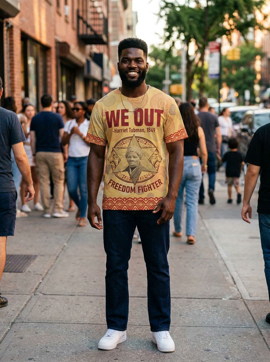 We Out 1849 T-shirt AOP Tee Tianci 