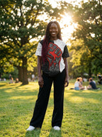 Civil Rights Movement Justice Fist T-shirt AOP Tee Tianci 
