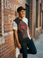 Civil Rights Movement Justice Fist T-shirt AOP Tee Tianci 
