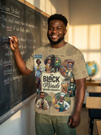 The Black Minds Behind Progress T-shirt AOP Tee Tianci 