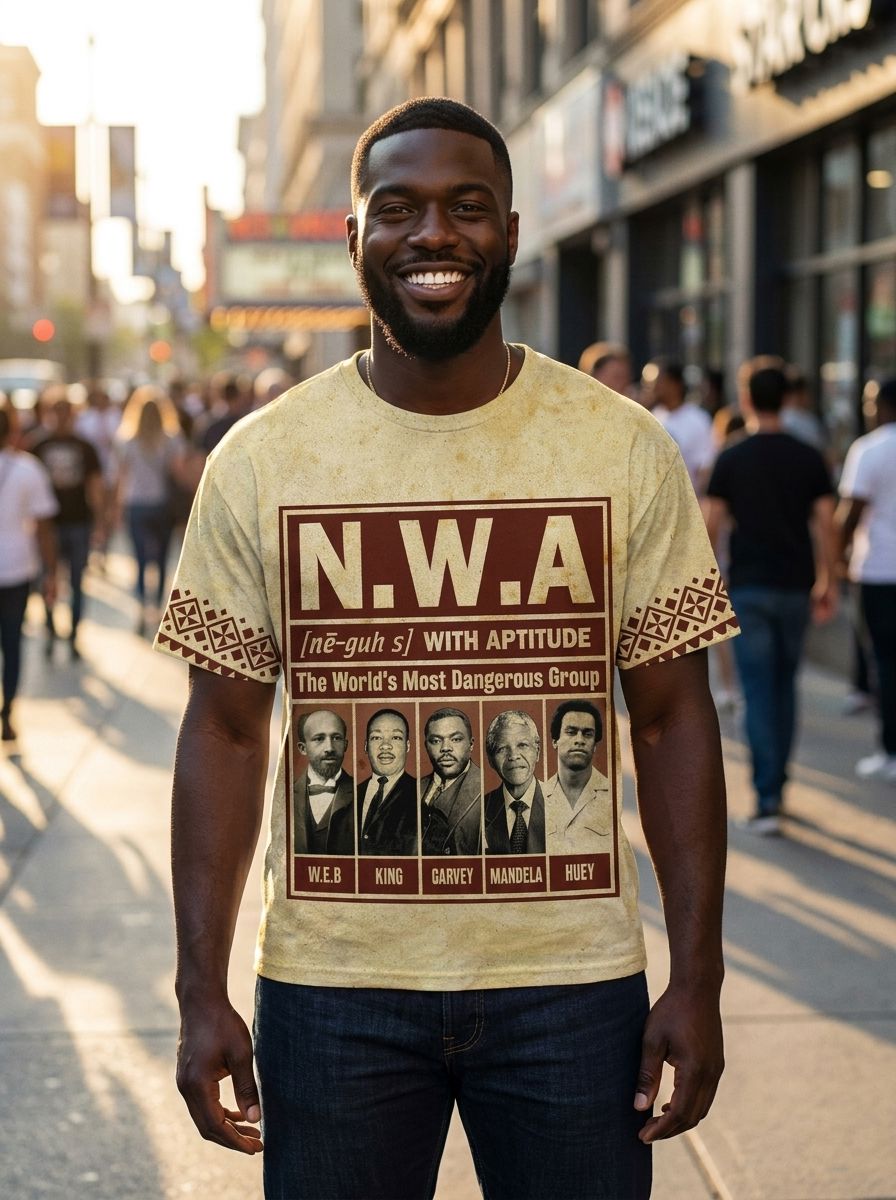 The World's Most Dangerous Group T-shirt AOP Tee Tianci 