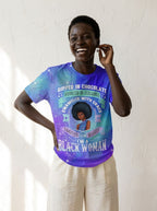 I'm A Black Woman T-shirt AOP Tee Tianci 