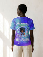 I'm A Black Woman T-shirt AOP Tee Tianci 