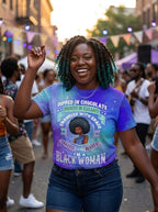 I'm A Black Woman T-shirt AOP Tee Tianci 