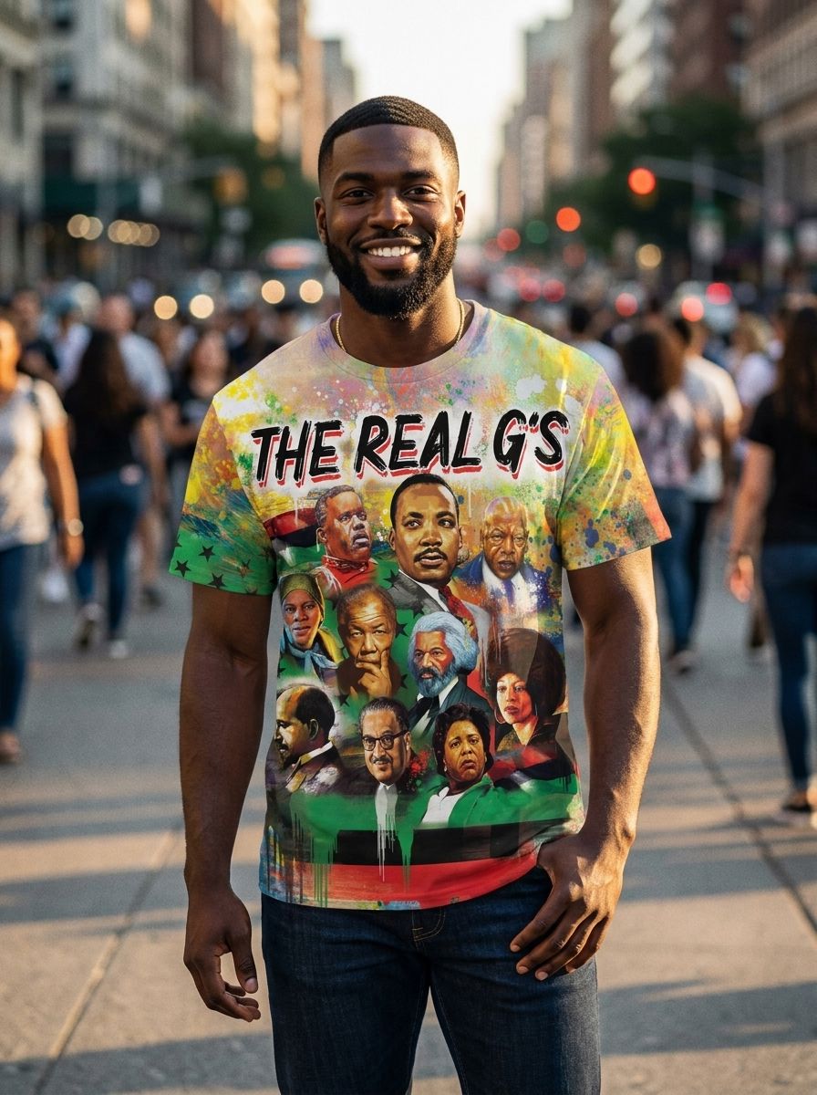 The Real G's T-shirt AOP Tee Tianci 