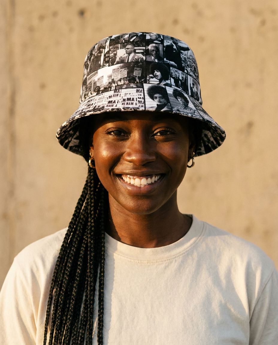 Black Power Images Bucket Hat Bucket Hat Tianci 