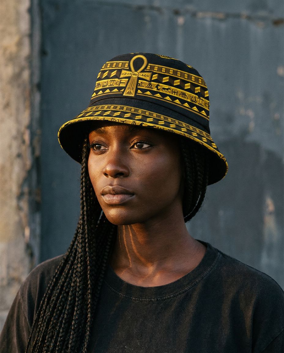Ankh Egypt 1 Bucket Hat Bucket Hat Tianci 